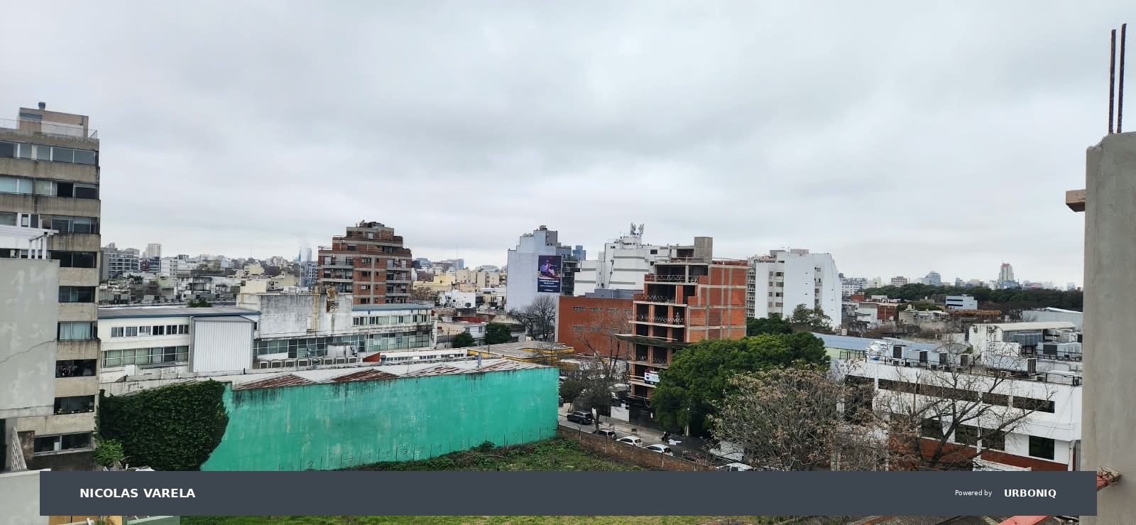 Monoambiente con terraza en construcción | Villa Ortúzar | Entrega Dic 2026