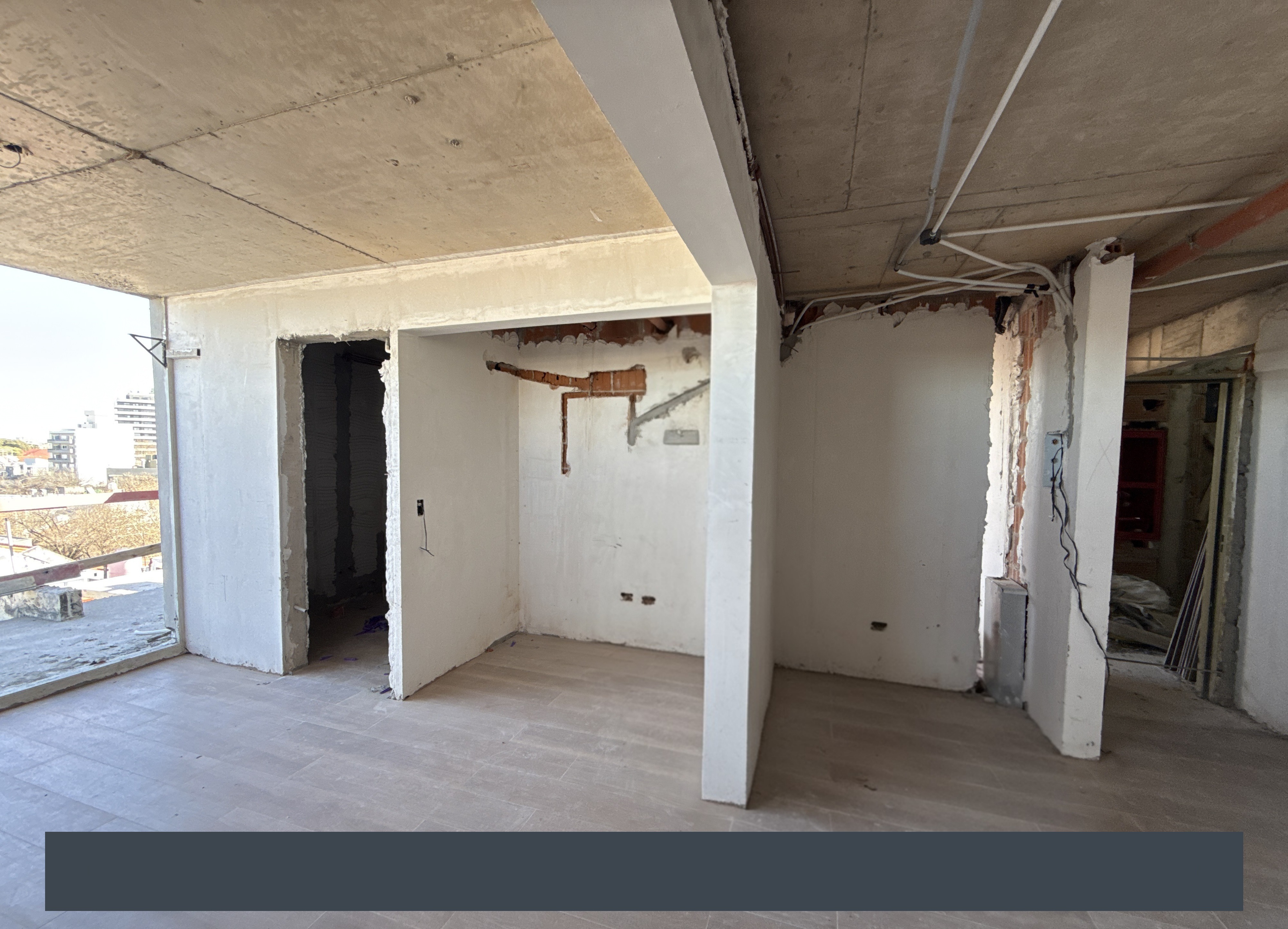 Monoambiente con terraza en construcción | Villa Ortúzar | Entrega Dic 2026