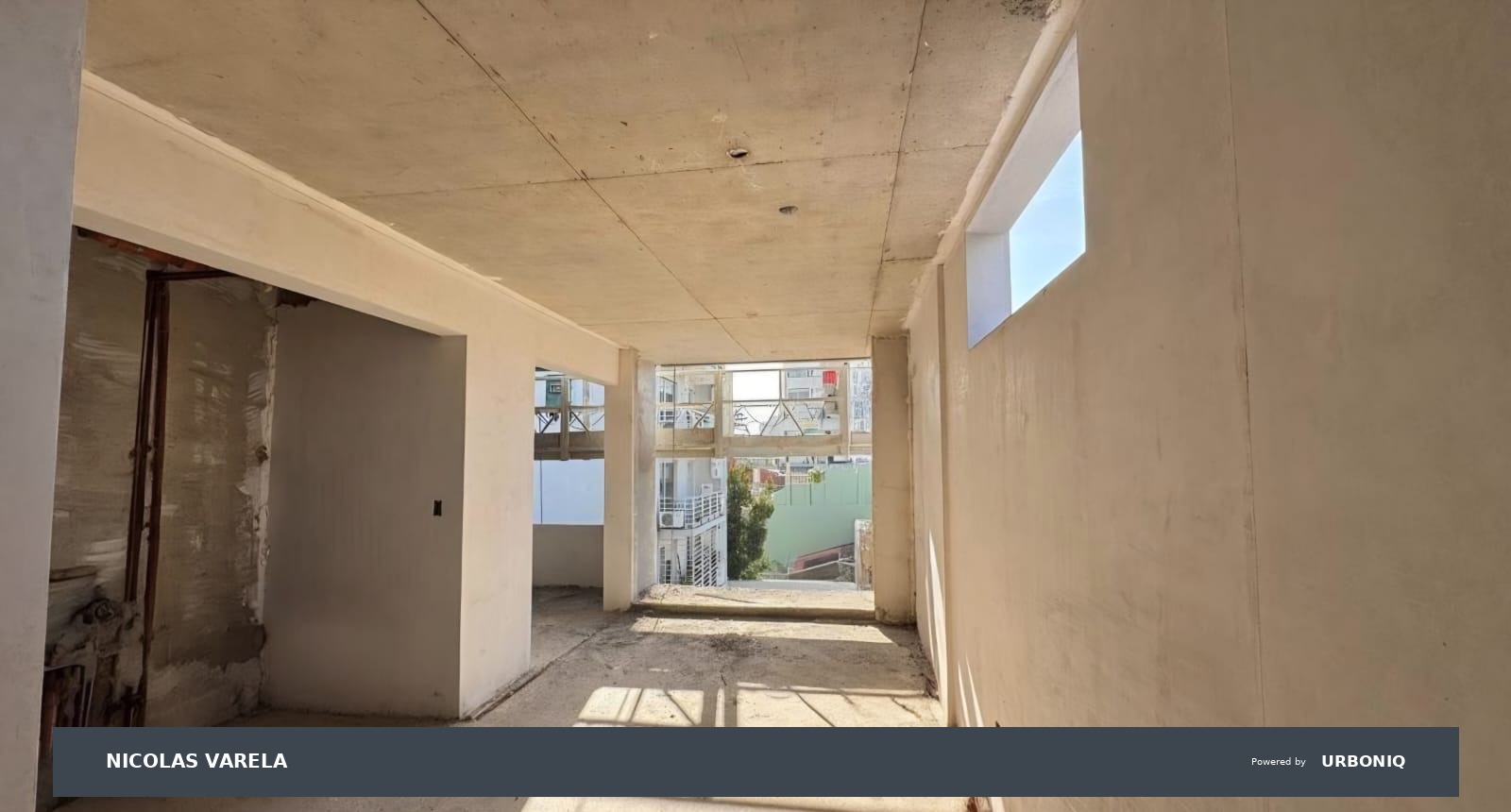 Monoambiente con terraza en construcción | Villa Ortúzar | Entrega Dic 2026