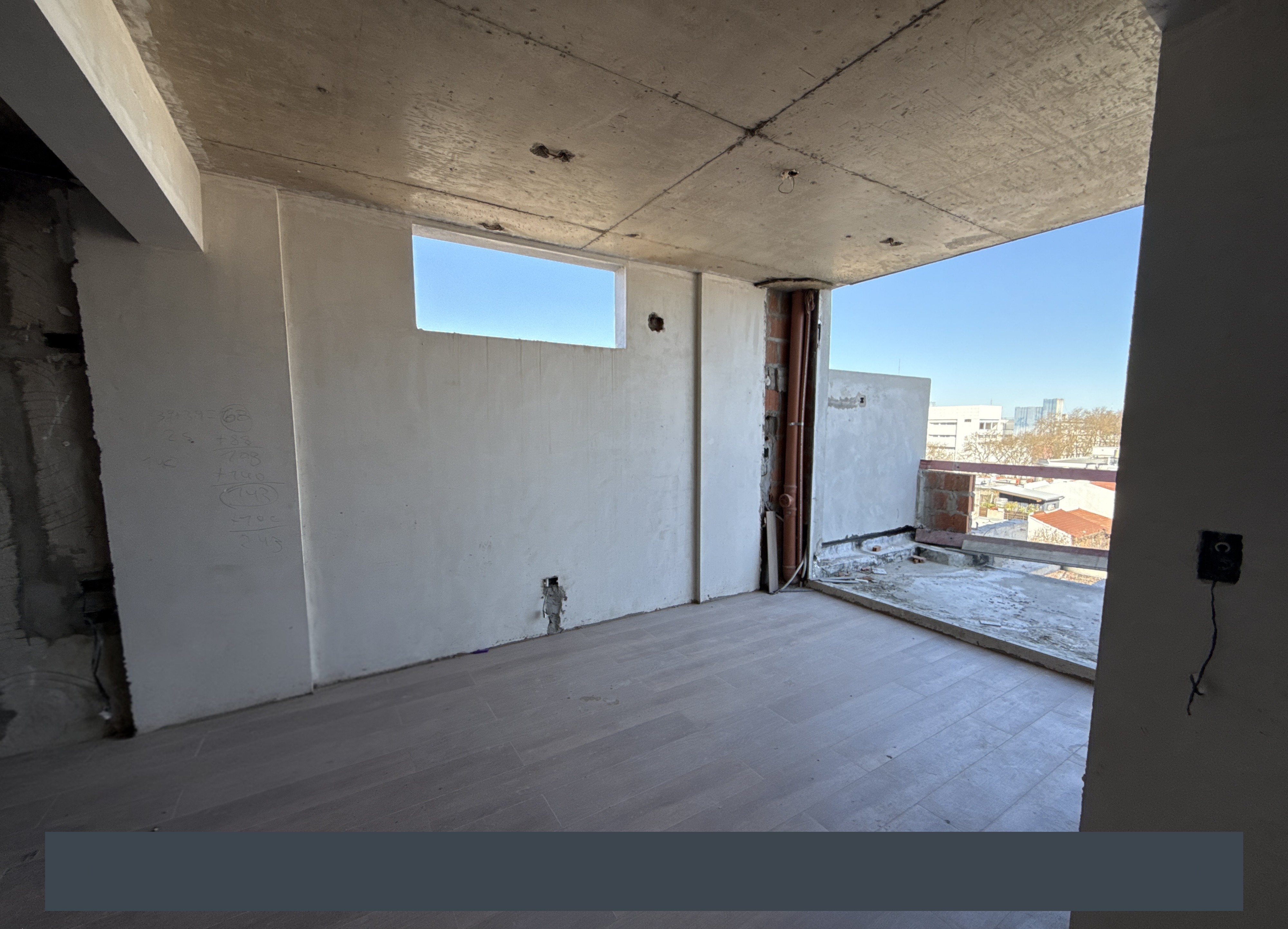 Monoambiente con terraza en construcción | Villa Ortúzar | Entrega Dic 2026