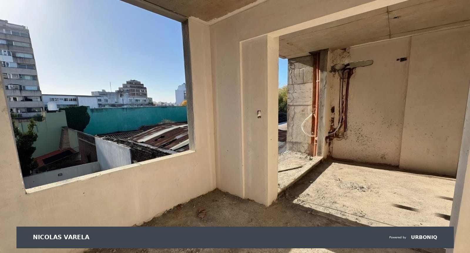 Monoambiente con terraza en construcción | Villa Ortúzar | Entrega Dic 2026