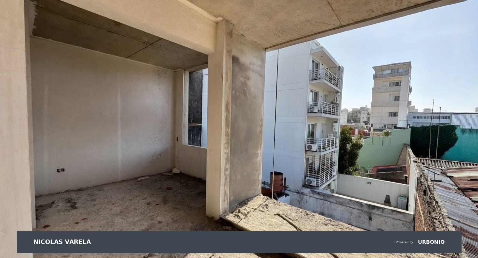 Monoambiente con terraza en construcción | Villa Ortúzar | Entrega Dic 2026