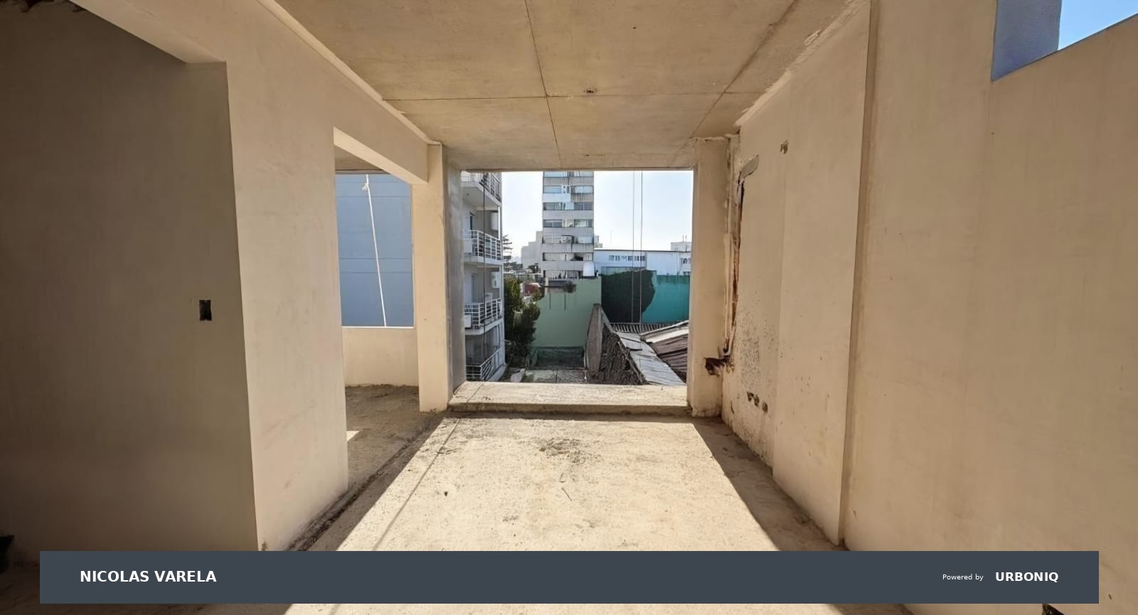 Monoambiente con terraza en construcción | Villa Ortúzar | Entrega Dic 2026