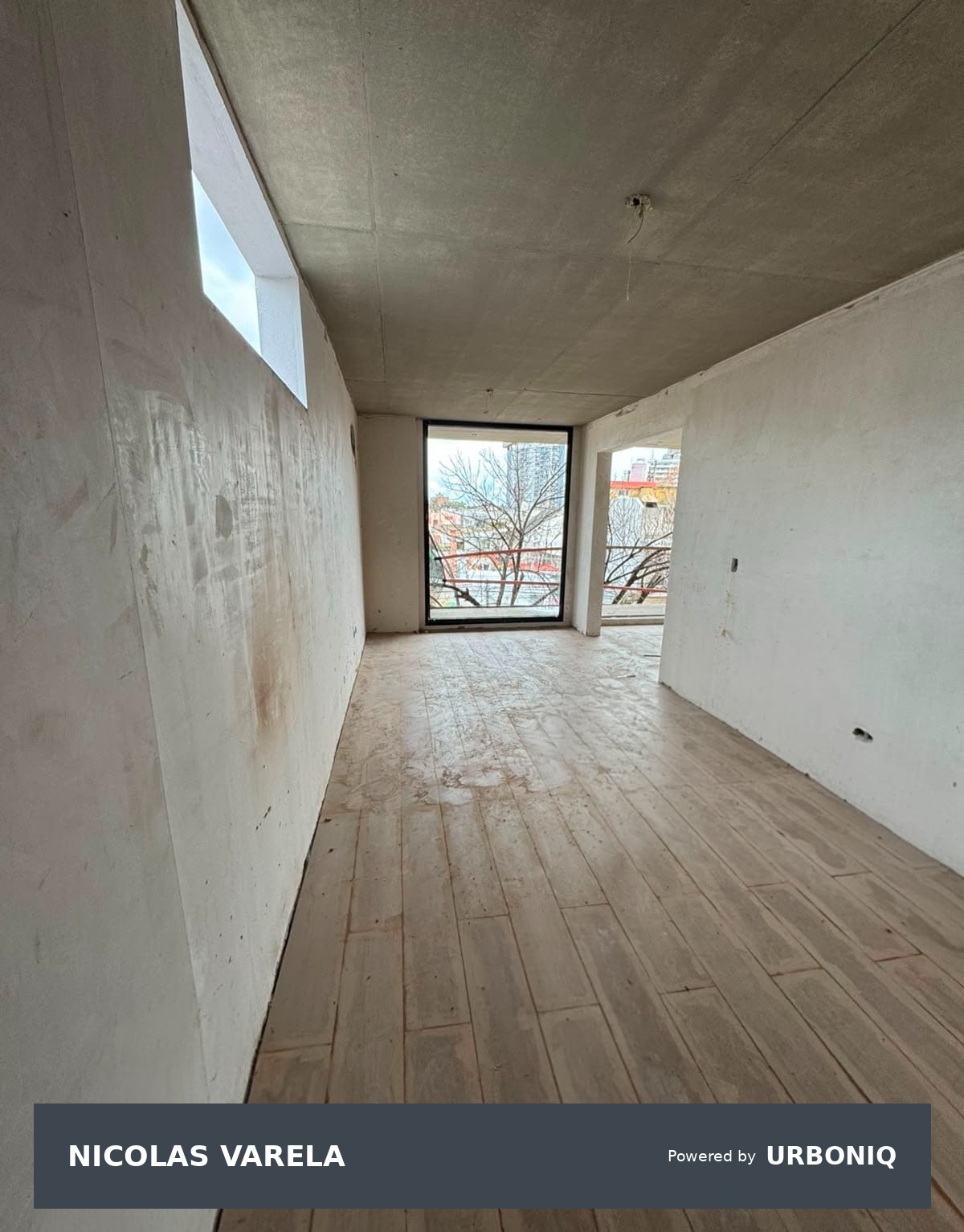 Monoambiente con terraza en construcción | Villa Ortúzar | Entrega Dic 2026