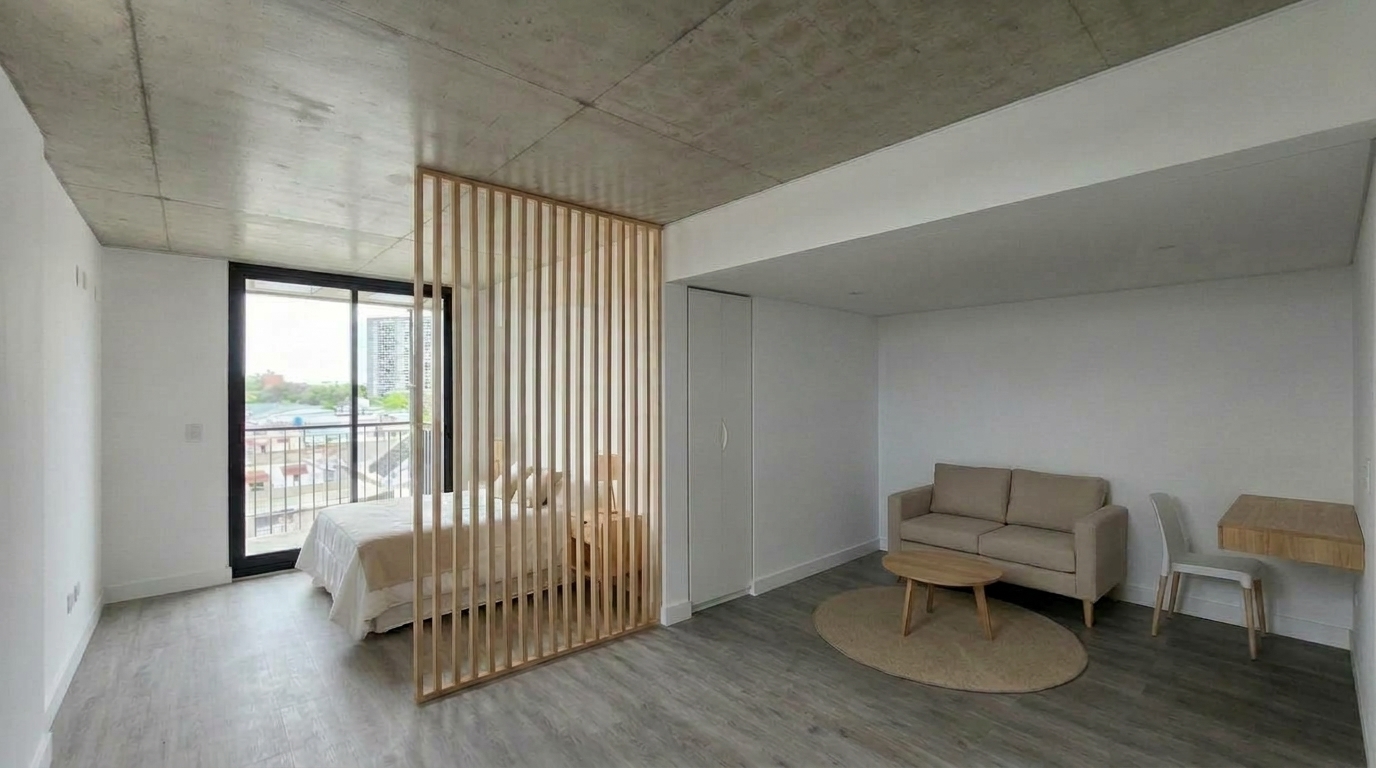 Venta Departamento Monoambiente Divisible con Balcón, Piso 5 · Villa Ortúzar, Subte B, foto 3