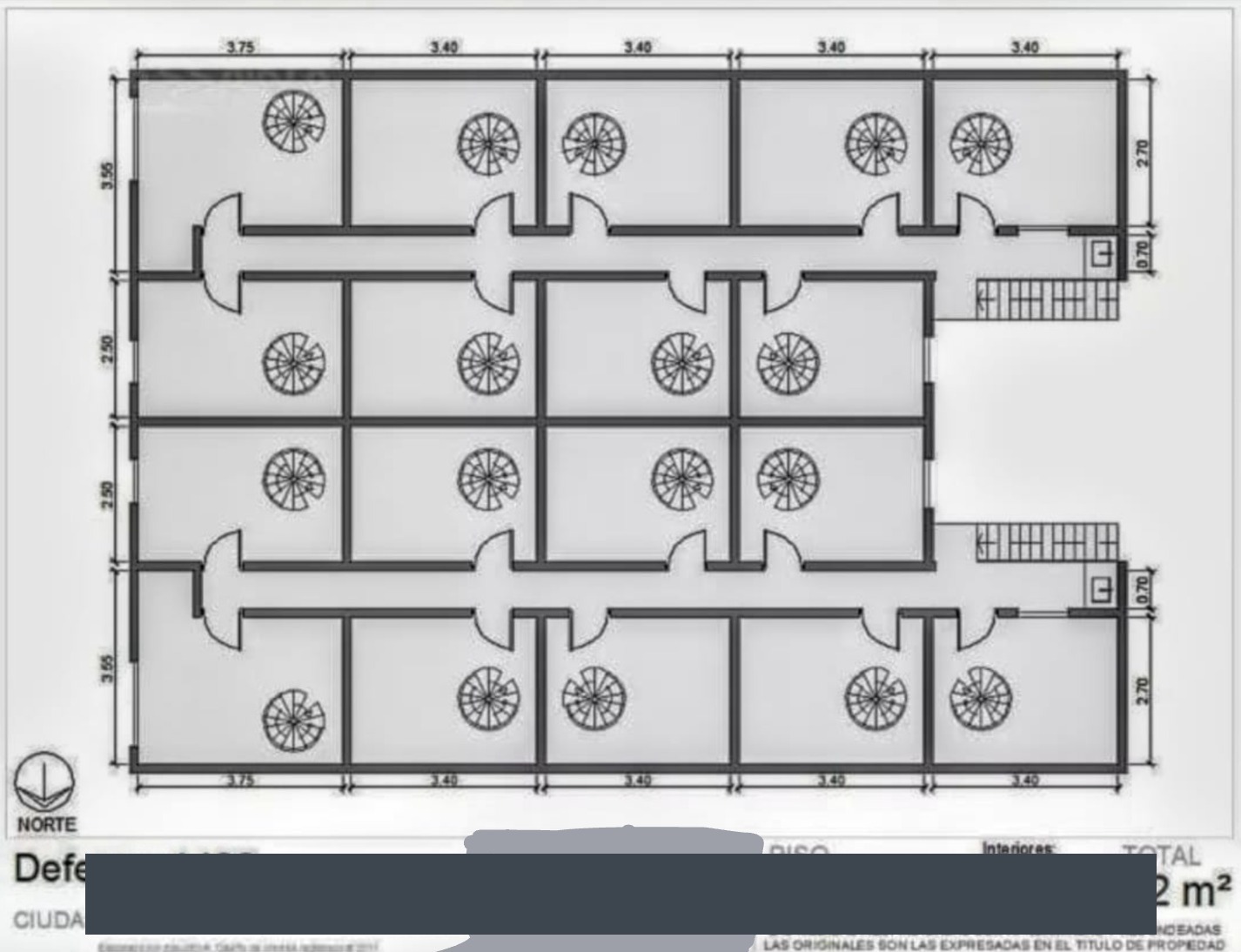 Plano 2 de VENTA 2 PH EN BLOCK EN SAN TELMO | 32 HABITACIONES