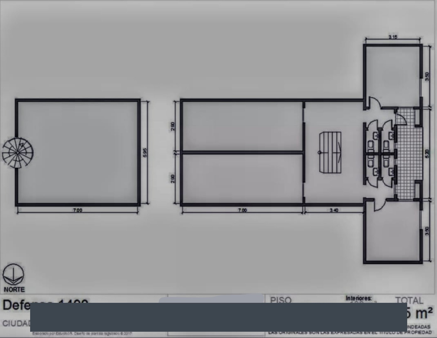 Plano 3 de VENTA 2 PH EN BLOCK EN SAN TELMO | 32 HABITACIONES
