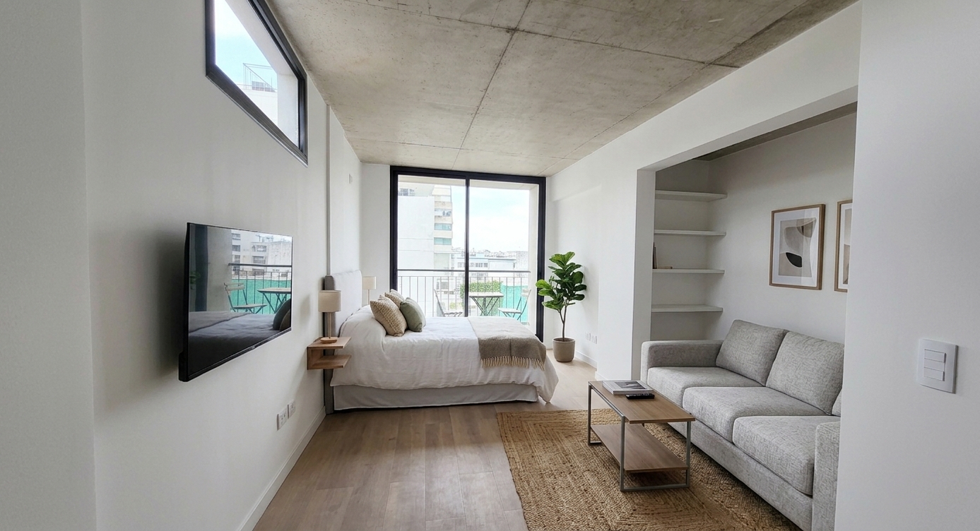 Venta Departamento Monoambiente con Balcón, Piso 5 · Villa Ortúzar, Subte B, foto 1