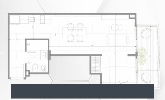 Plano principal de Departamento | Villa Ortúzar | Entrega Dic 2026