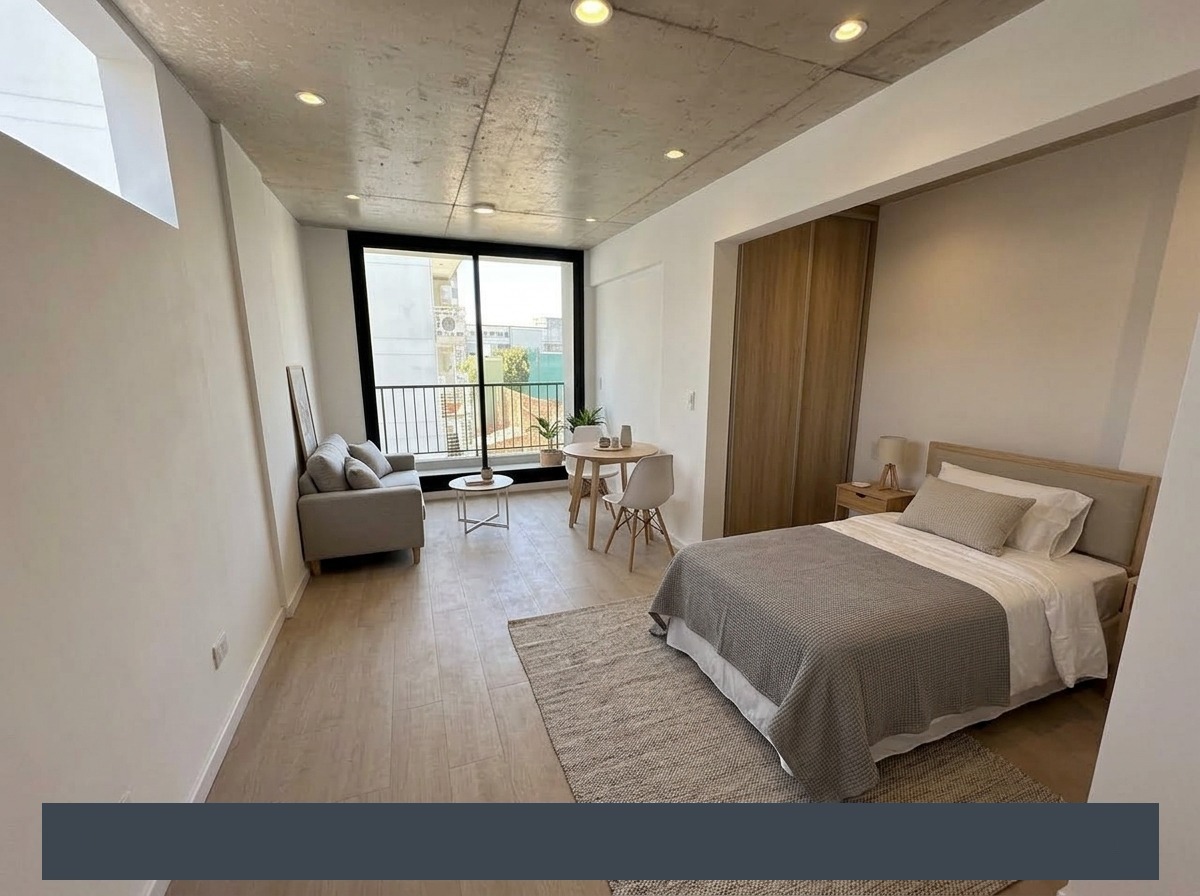 Monoambiente en construcción | Villa Ortúzar | Entrega Dic 2026