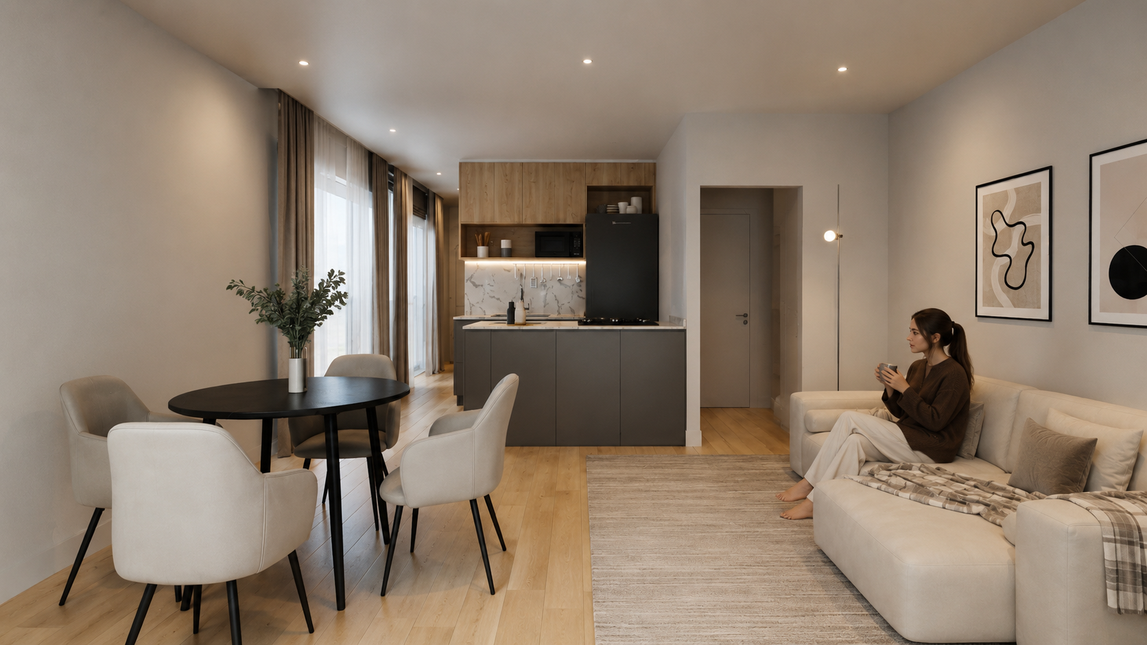 Venta Departamento 2 Ambientes con 2 Balcones – Entrega Dic 2027 – Belgrano, foto 3