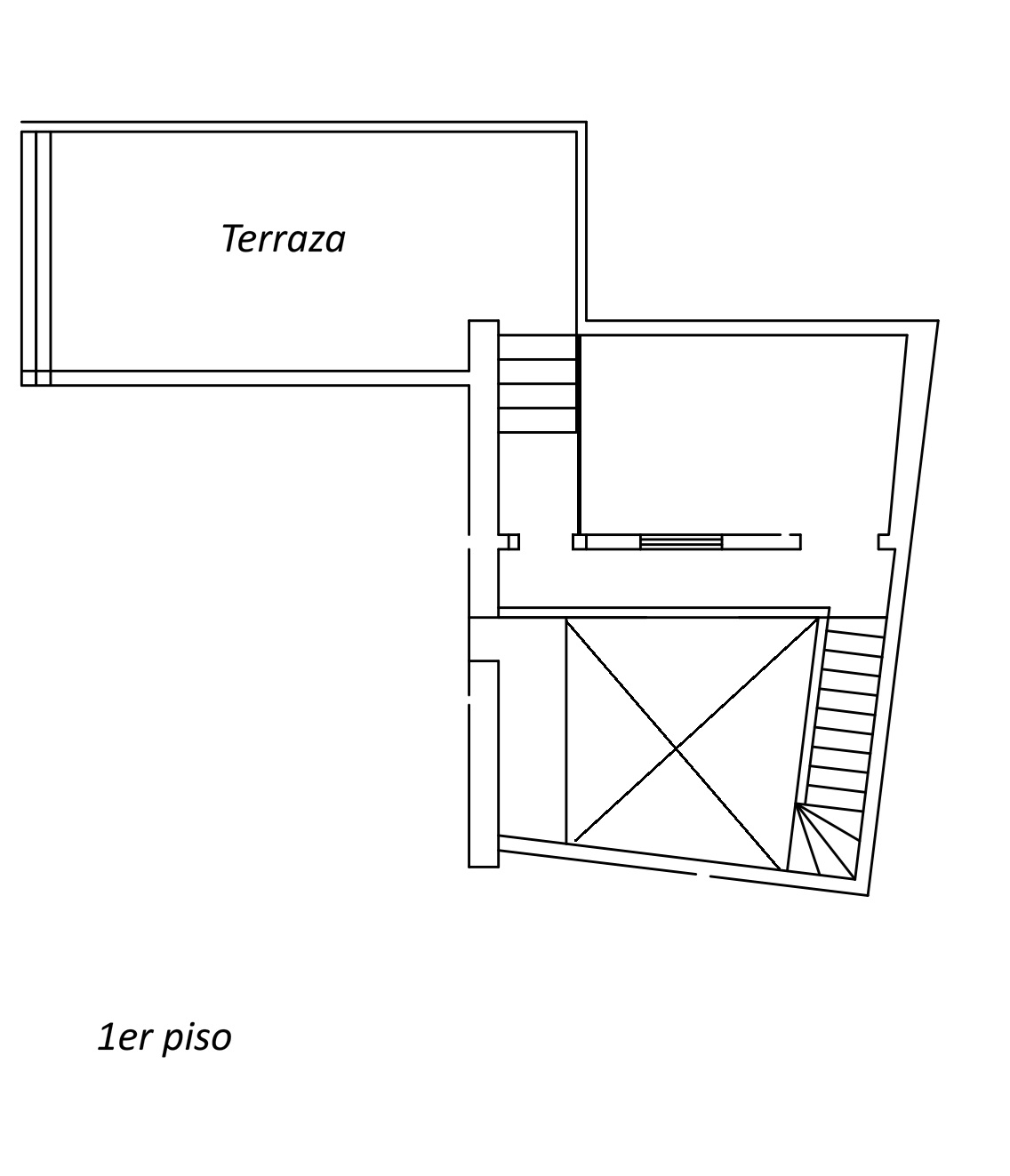 Plano 2 de Venta PH 4 Ambientes reciclado a nuevo sin Expensas Caballito