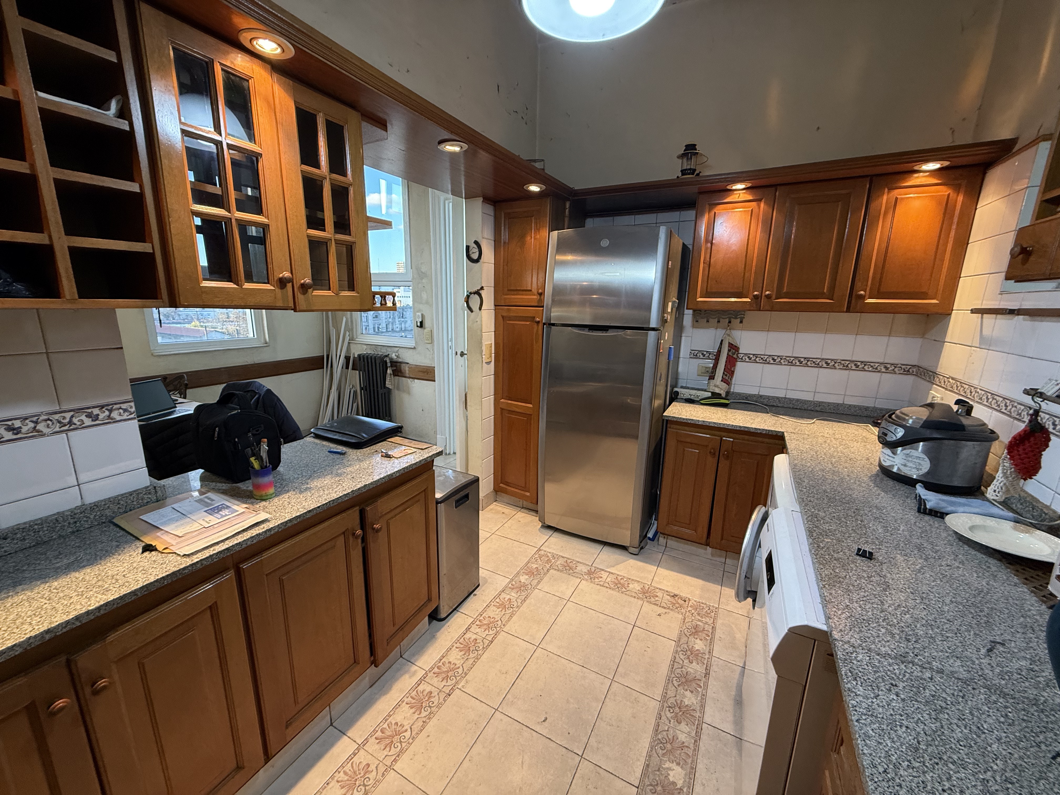 Venta departamento Semipiso al frente con Baulera Apto Profesional en Balvanera