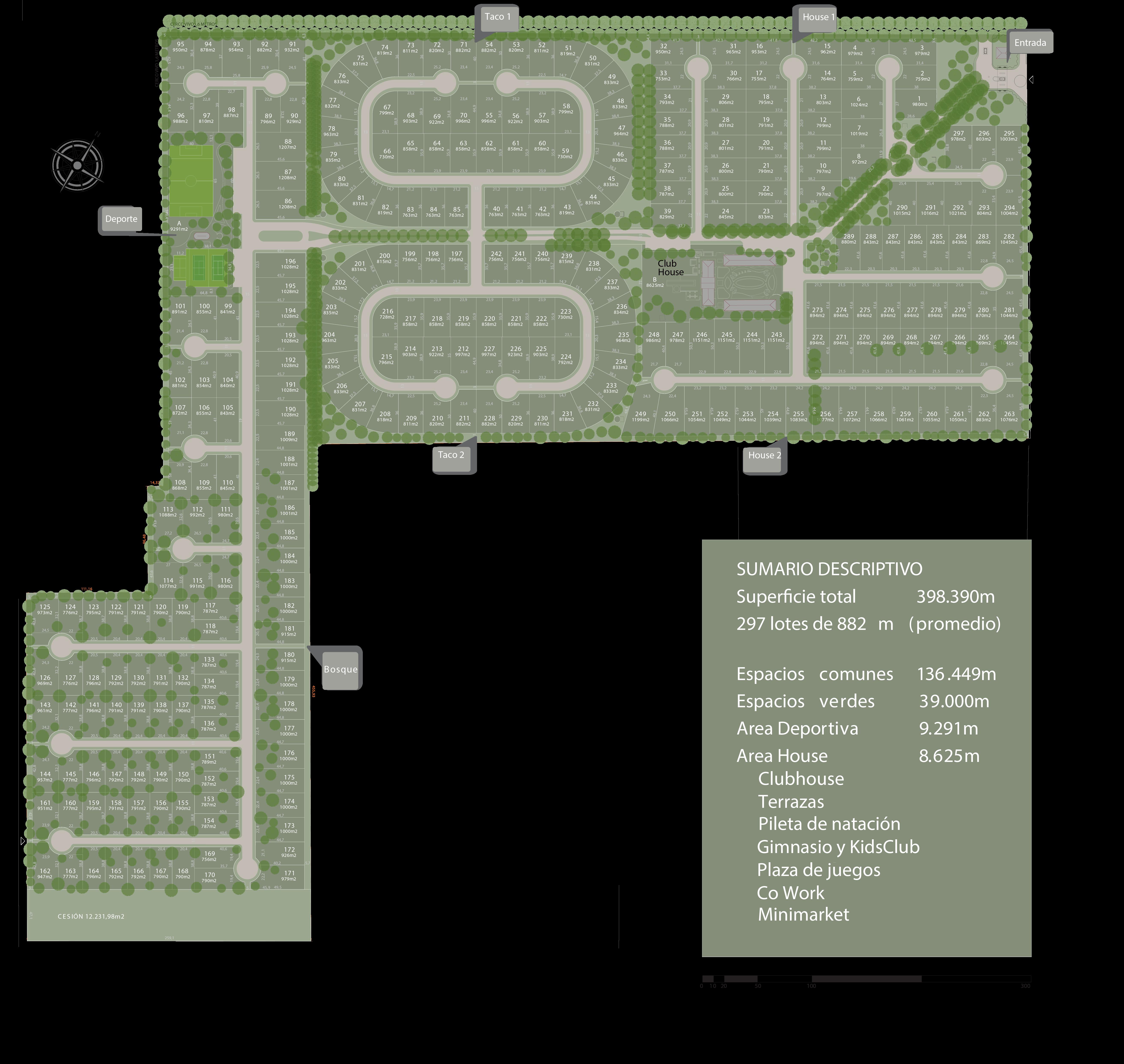Venta - Lote de 811 m2 en Venta - Barrio Privado Almahue - Pilar - Zona Taco 2